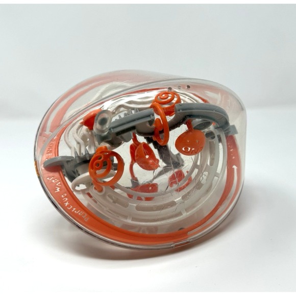 Perplexus Warp 3D Puzzle Orange Maze Roller Ball, Brain Teaser Game, PLEASE READ - Picture 1 of 8